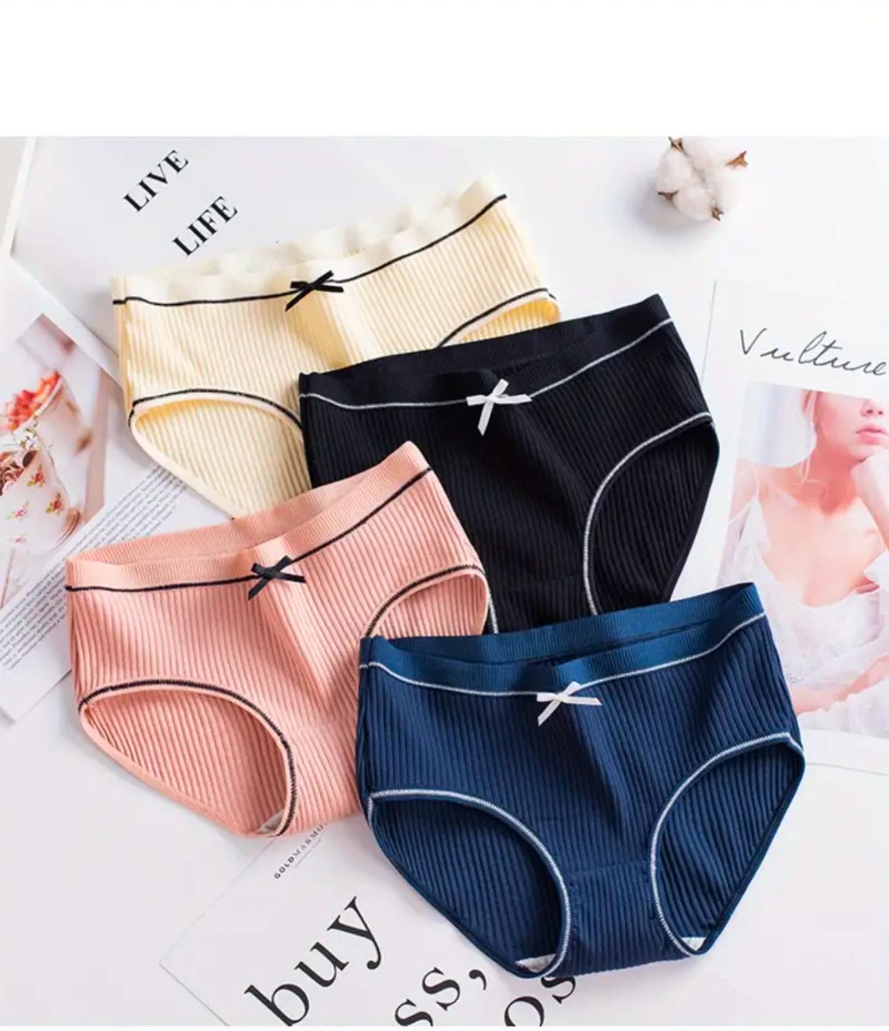 4-Pack Women'S Seamless Underwear - Soft Everyday