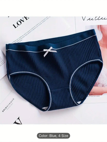 4-Pack Women'S Seamless Underwear - Soft Everyday